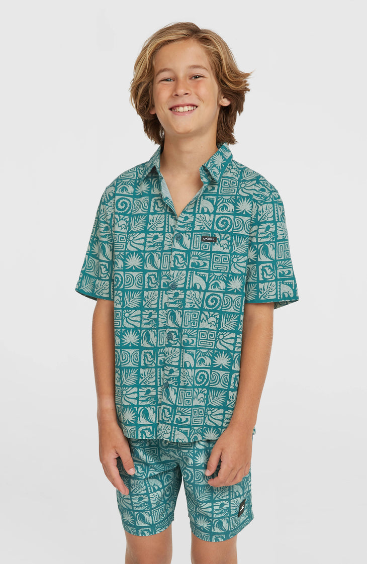 O'Neill Print Badehose | Blue Bricks