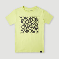 Checker T-Shirt | Sunny Lime