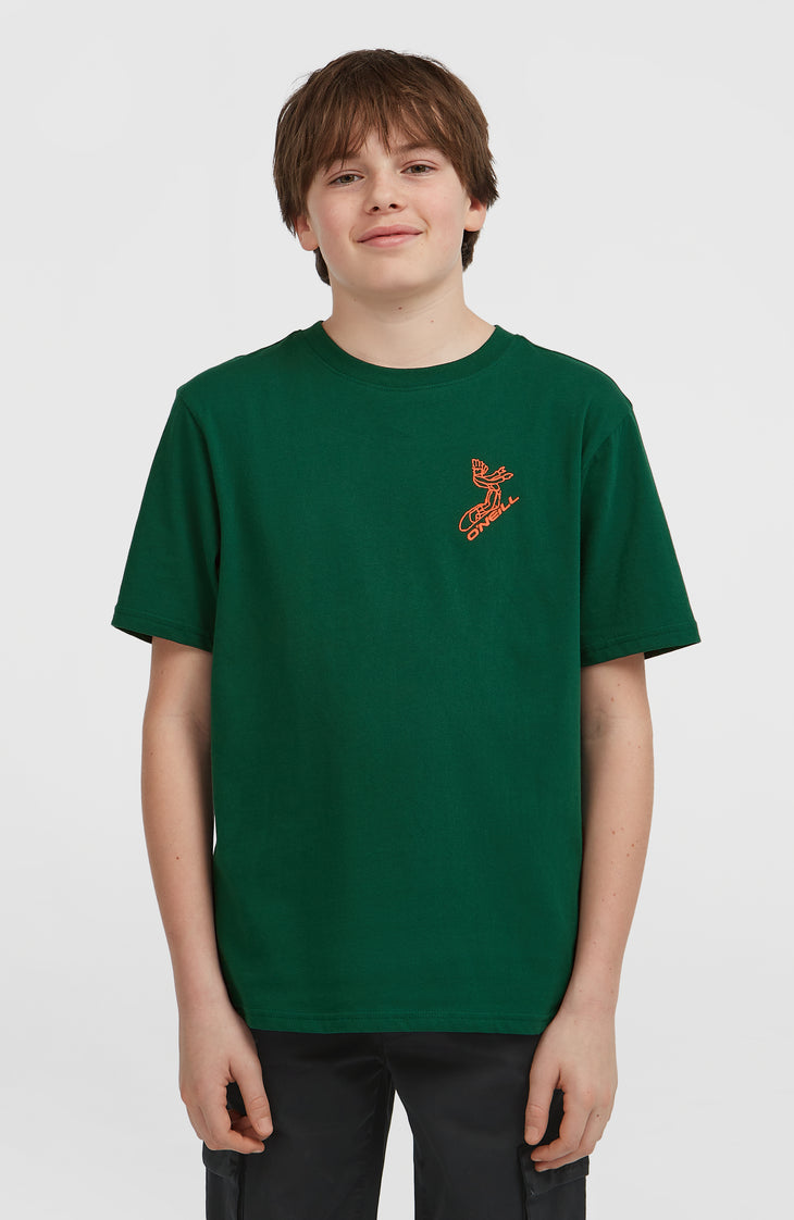 Back-Print T-Shirt | Emerald Envy