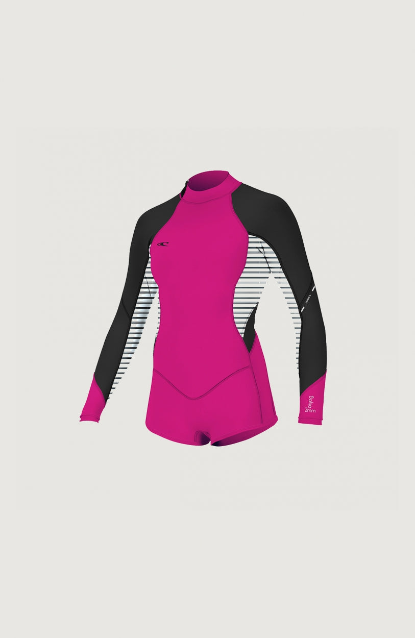Bahia 2/1mm Long Sleeve Spring Wetsuit | Dark Pink