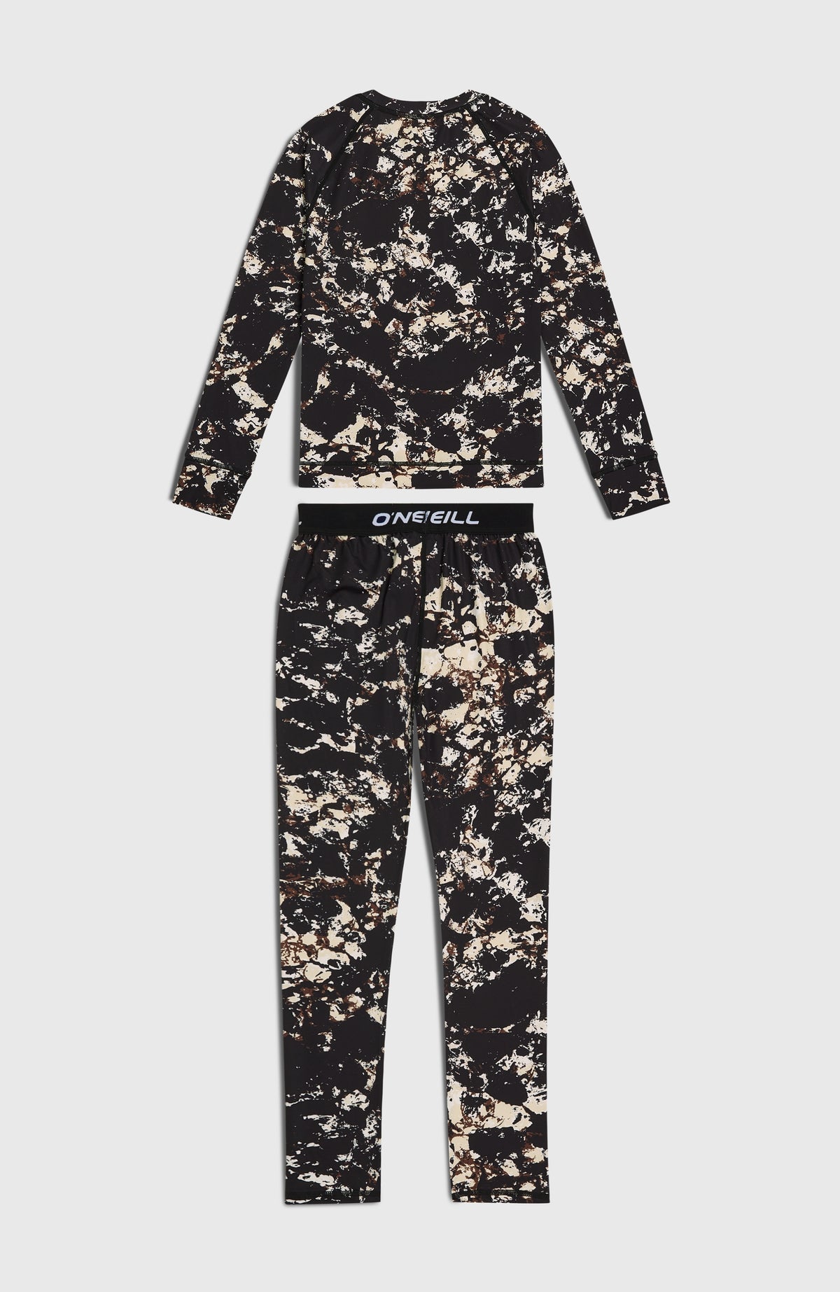 Baselayer-Set | Black/Beige Quarry