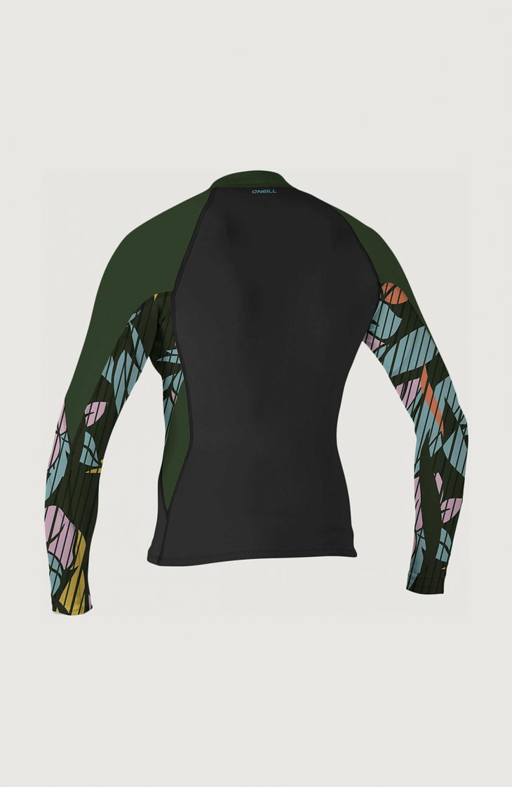 Bahia 1/0.5mm Full Zip Neoprene Jacket | Black