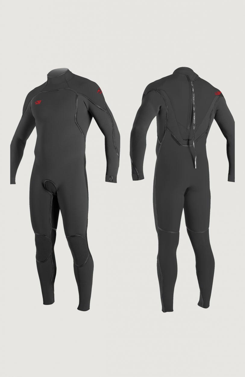 Psycho One Back Zip 3/2mm Full Wetsuit | Grey