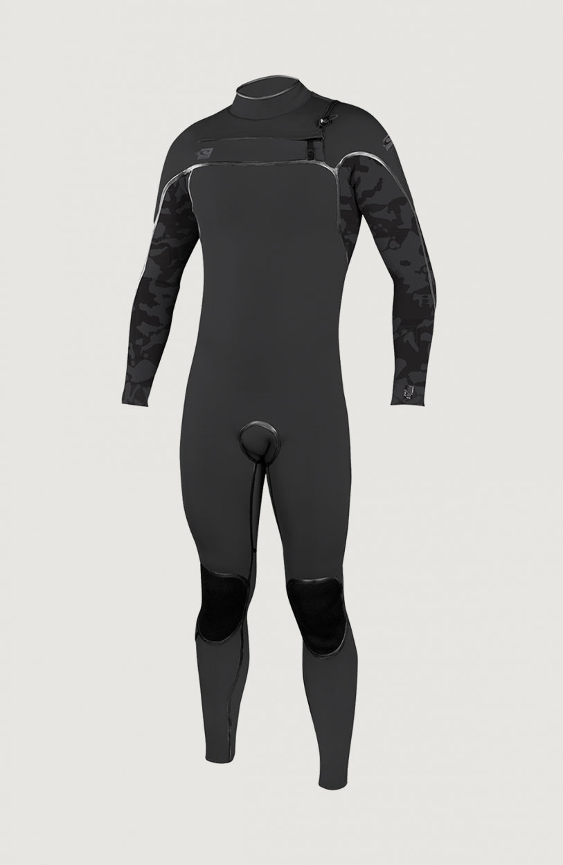 Psycho One Chest Zip 4/3mm Full Wetsuit | Grey