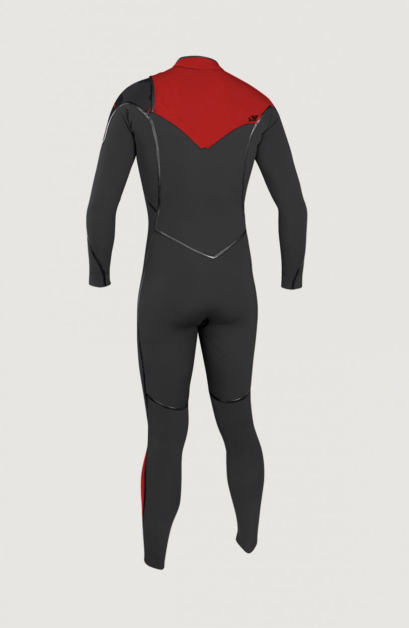 Psycho One Chest Zip 4/3mm Full Wetsuit | Grey