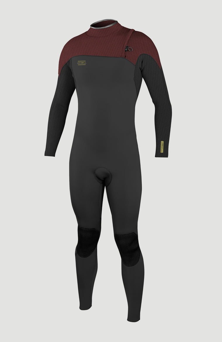 Hyperfreak 3/2mm Comp Zipless Full Wetsuit | BLACK/BLOODSHOT