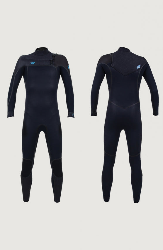 Psycho One Chest Zip 5/4mm Full Wetsuit | Black