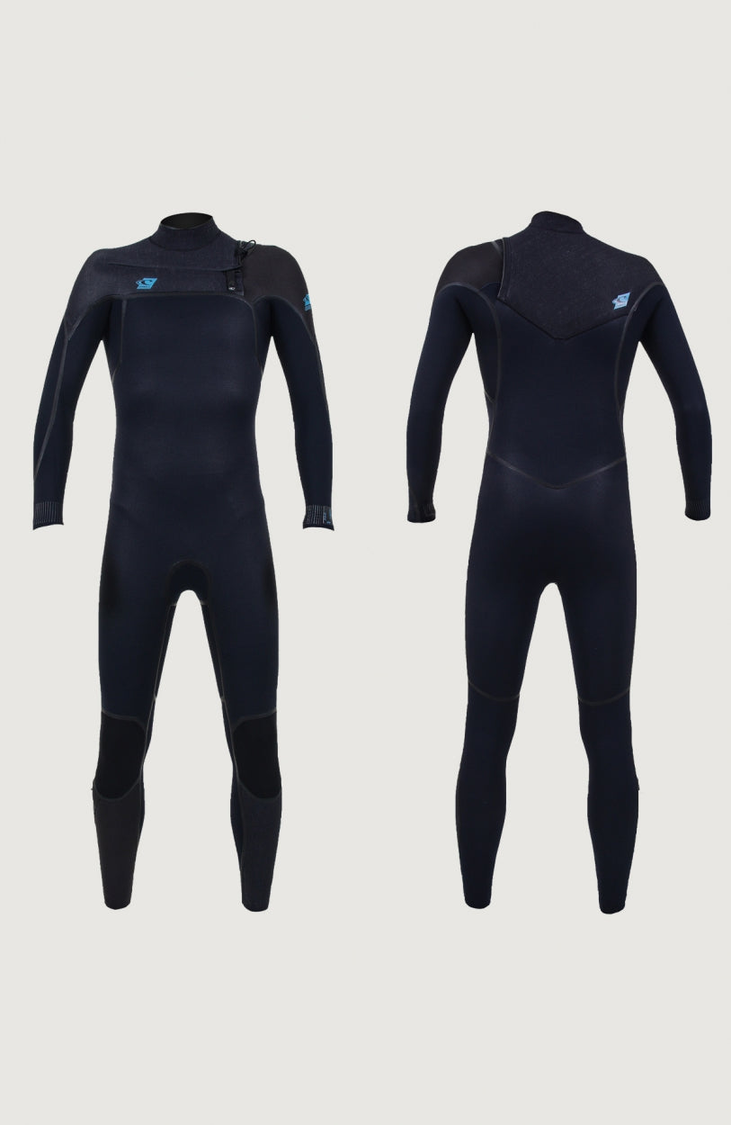 Psycho One Chest Zip 5/4mm Full Wetsuit | Black