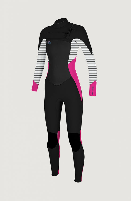 O'Riginal Chest Zip 3/2mm Full Wetsuit | Dark Pink