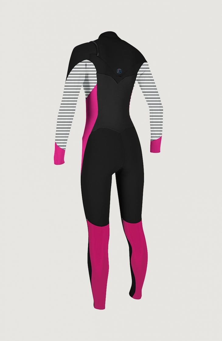 O'Riginal Chest Zip 3/2mm Full Wetsuit | Dark Pink