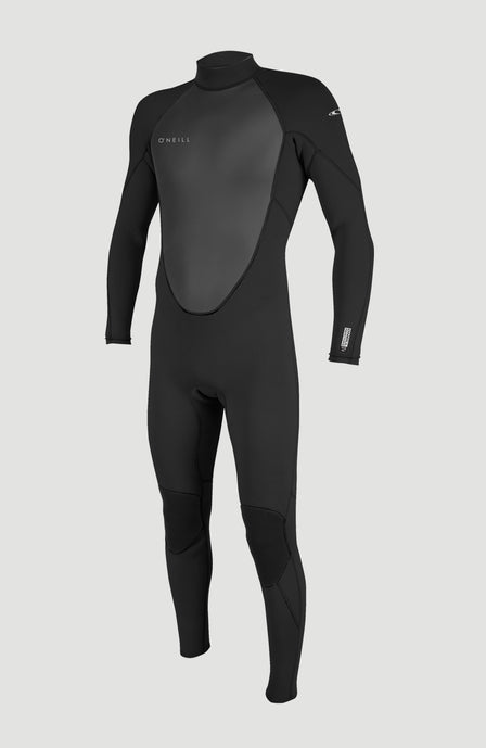 Reactor-2 3/2mm Back Zip Full Wetsuit | BLACK/BLACK