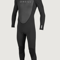 Reactor-2 3/2mm Back Zip Full Wetsuit | BLACK/BLACK