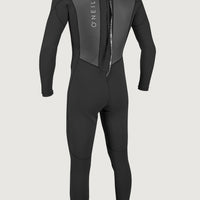 Reactor-2 3/2mm Back Zip Full Wetsuit | BLACK/BLACK