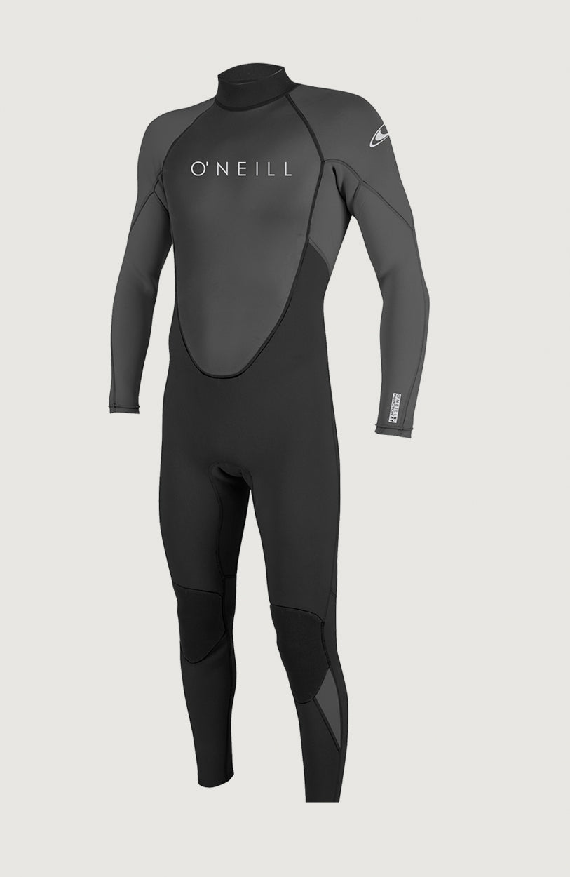 Reactor-2 3/2mm Back Zip Full Wetsuit | Black