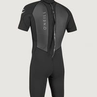 Reactor-2 2mm Back Zip Shortsleeve Spring Wetsuit | BLACK/BLACK