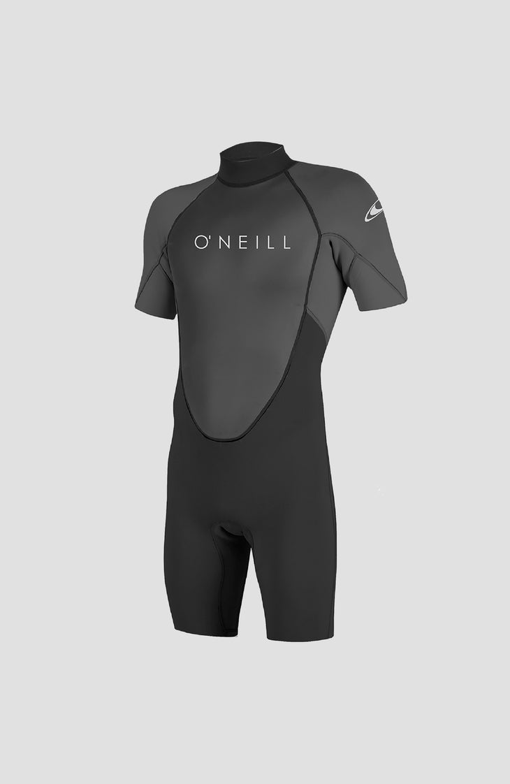 Reactor-2 2mm Back Zip Shortsleeve Spring Wetsuit | BLK/GRAPH