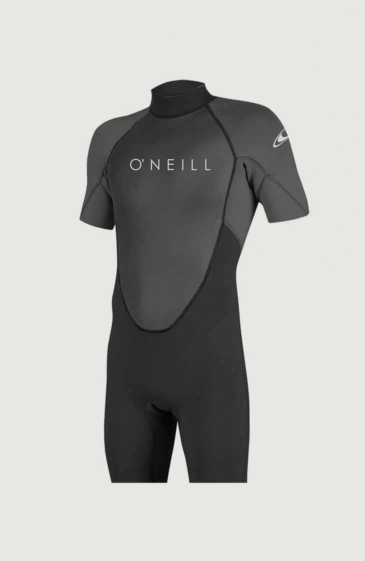 Reactor-2 2mm Back Zip Shortsleeve Spring Wetsuit | BLK/GRAPH