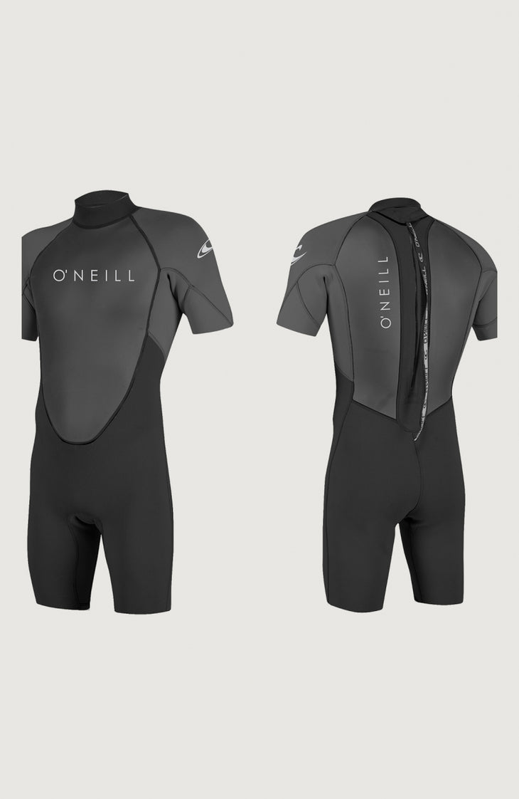 Reactor-2 2mm Back Zip Shortsleeve Spring Wetsuit | BLK/GRAPH