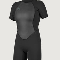 Reactor-2 2mm Back Zip Shortsleeve Spring Wetsuit | BLACK/BLACK