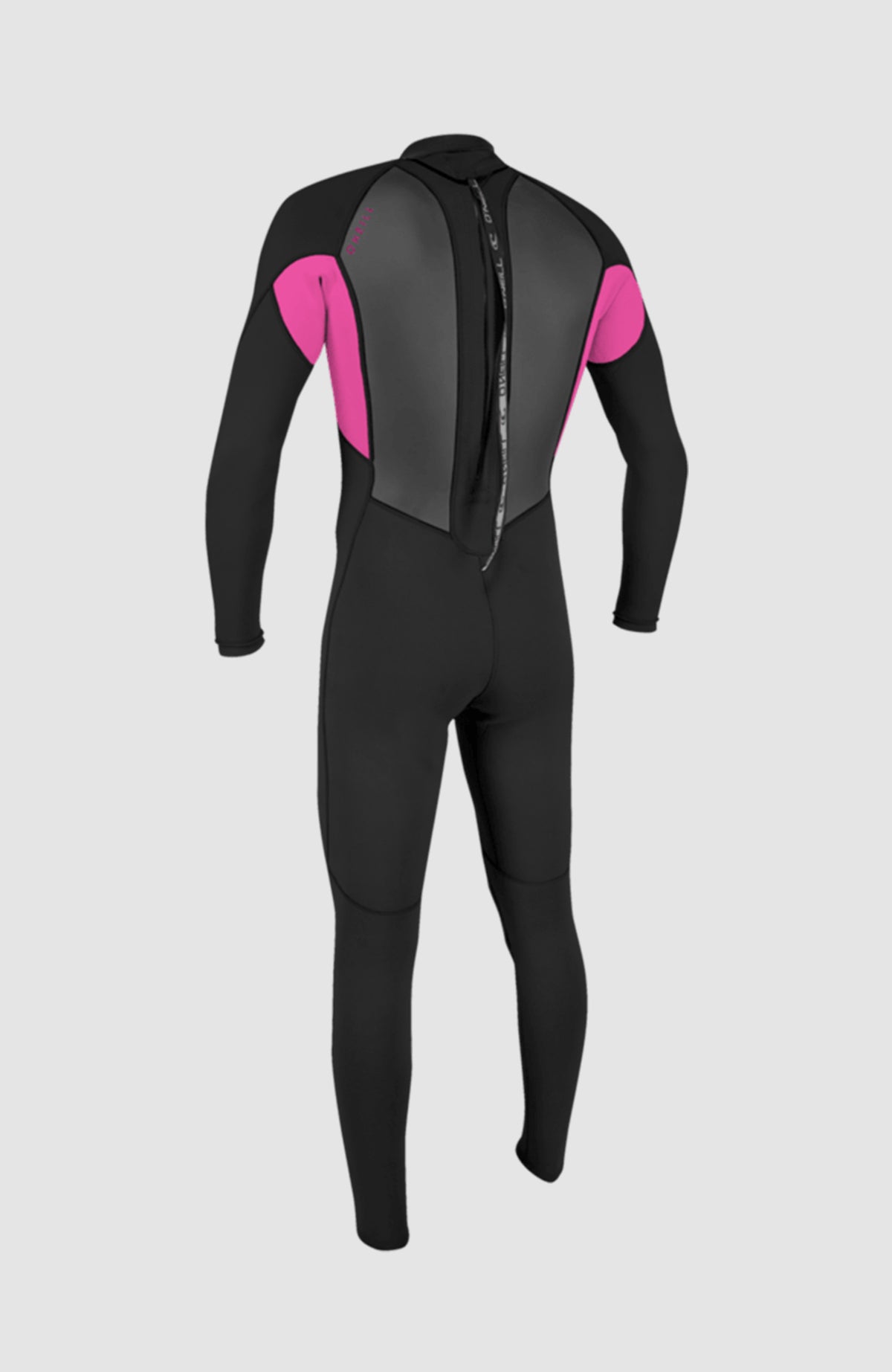 Reactor-2 3/2 Back Zip Full Wetsuit | BLK/BERRY
