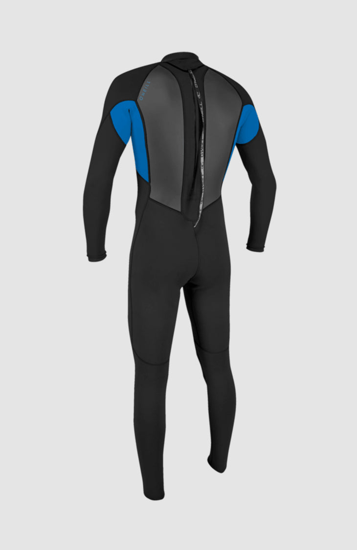 Reactor-2 3/2 Back Zip Full Wetsuit | BLK/OCEAN
