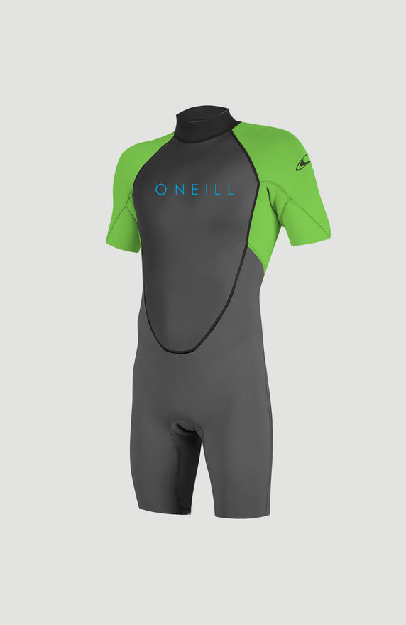 Reactor-2 3/2mm Back Zip Full Wetsuit | BLK/SLATE