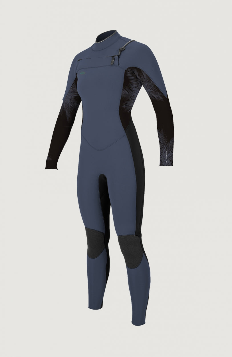 Hyperfreak 5/4mm Chest Zip Full Wetsuit | Light Green