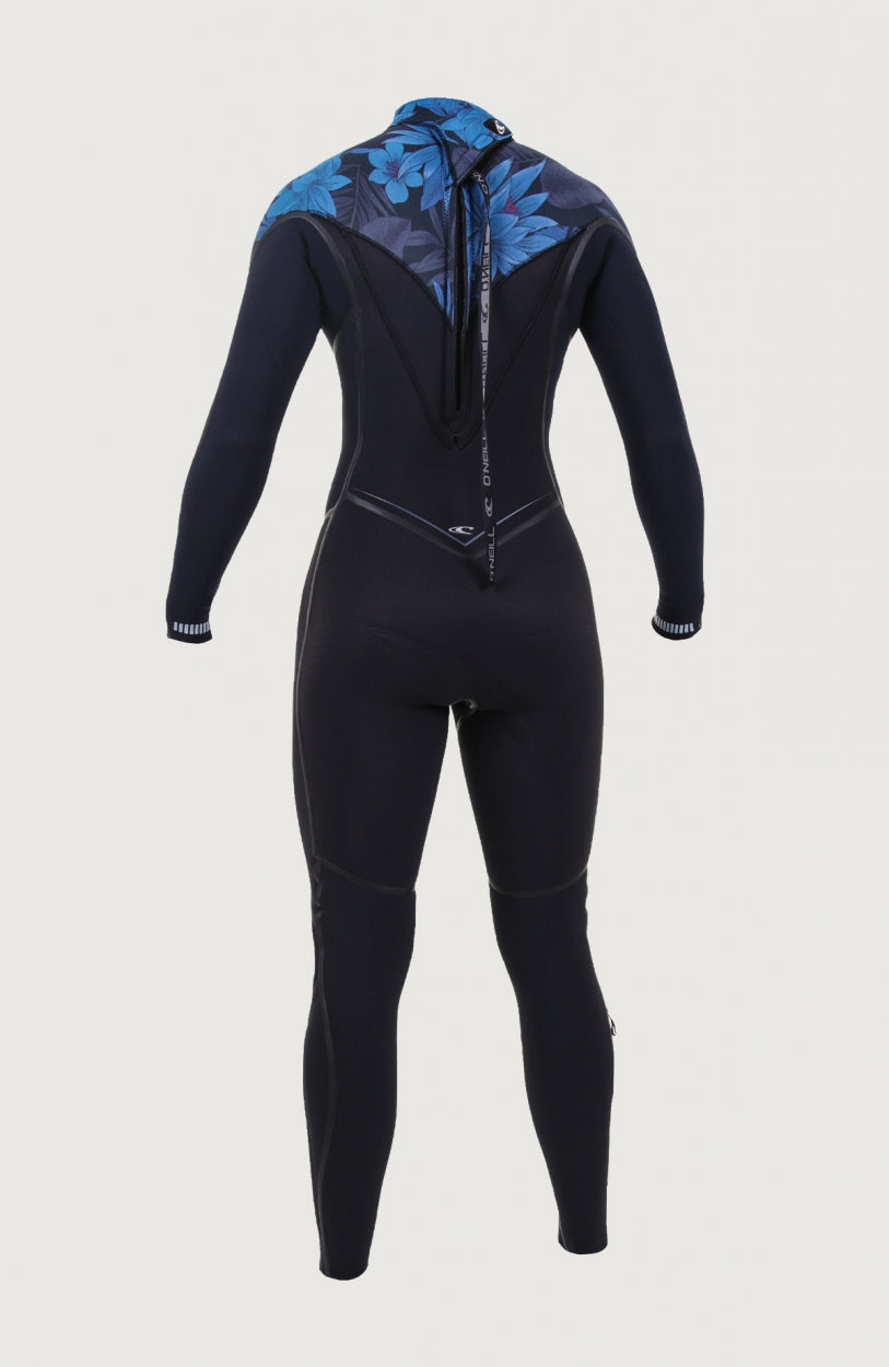 Psycho One 5/4mm Back Zip Full Wetsuit | Dark Blue