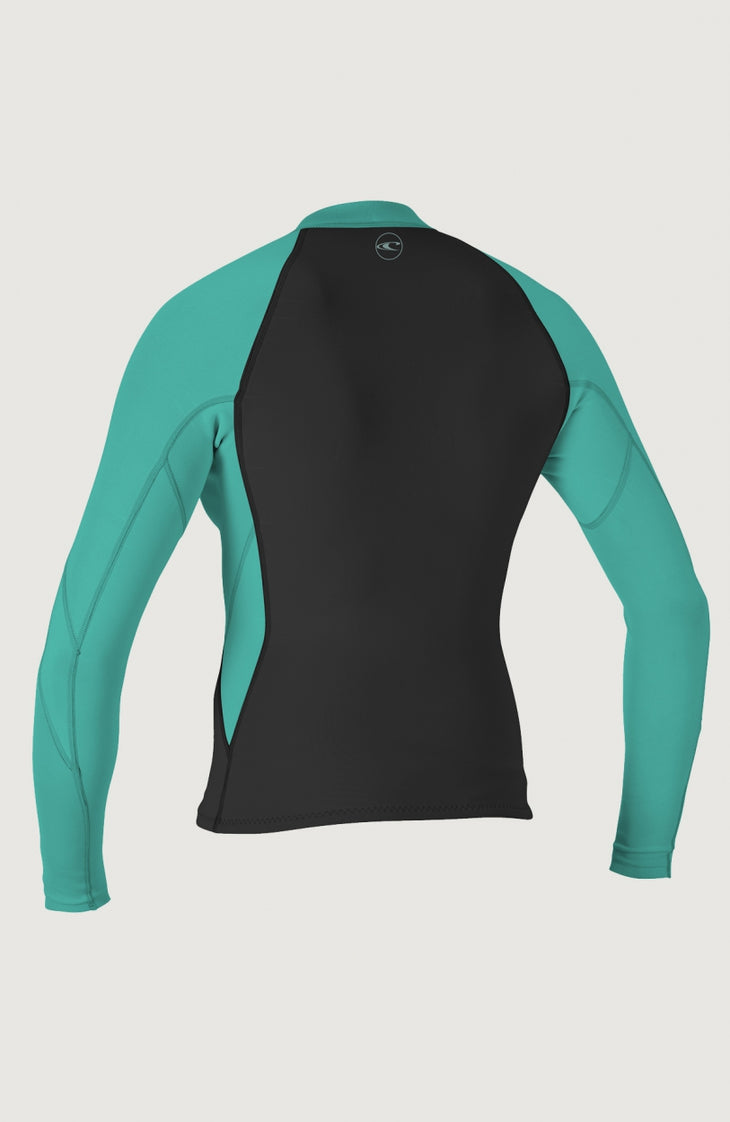 Reactor-2 15mm Front Zip Jacket Womens | BLK/LTAQUA