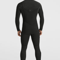 Hyperfreak 4/3mm+ Chest Zip Full Wetsuit | BLACK/BLACK