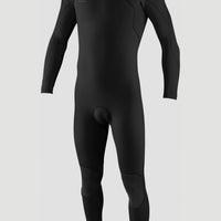 Hyperfreak 4/3mm+ Chest Zip Full Wetsuit | BLACK/BLACK