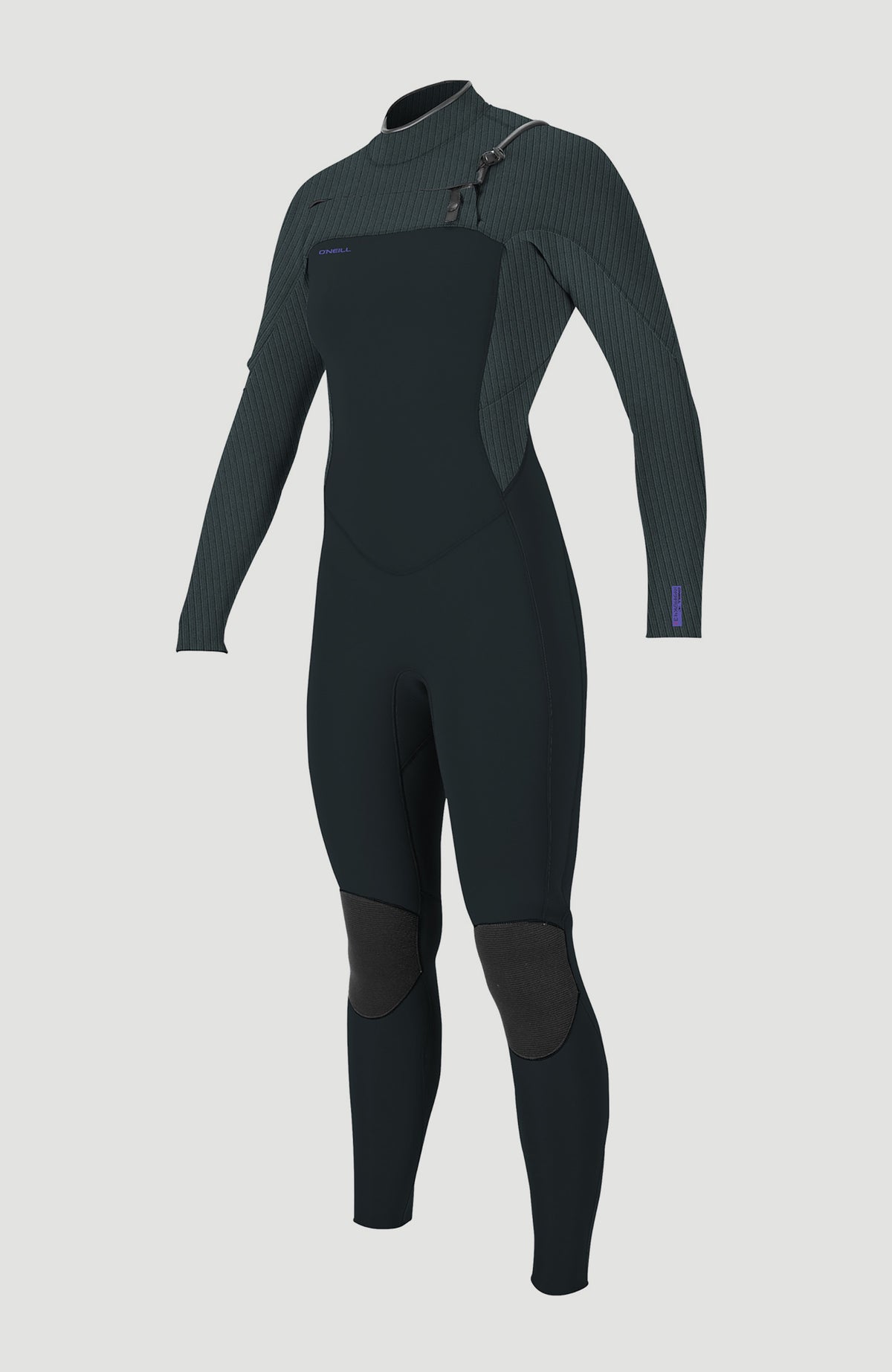 Hyperfreak Plus 3/2mm Chest Zip Full Wetsuit | GUNMTL/GUNMTL