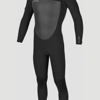 Epic 5/4mm Chest Zip Full Wetsuit | BLACK/BLACK