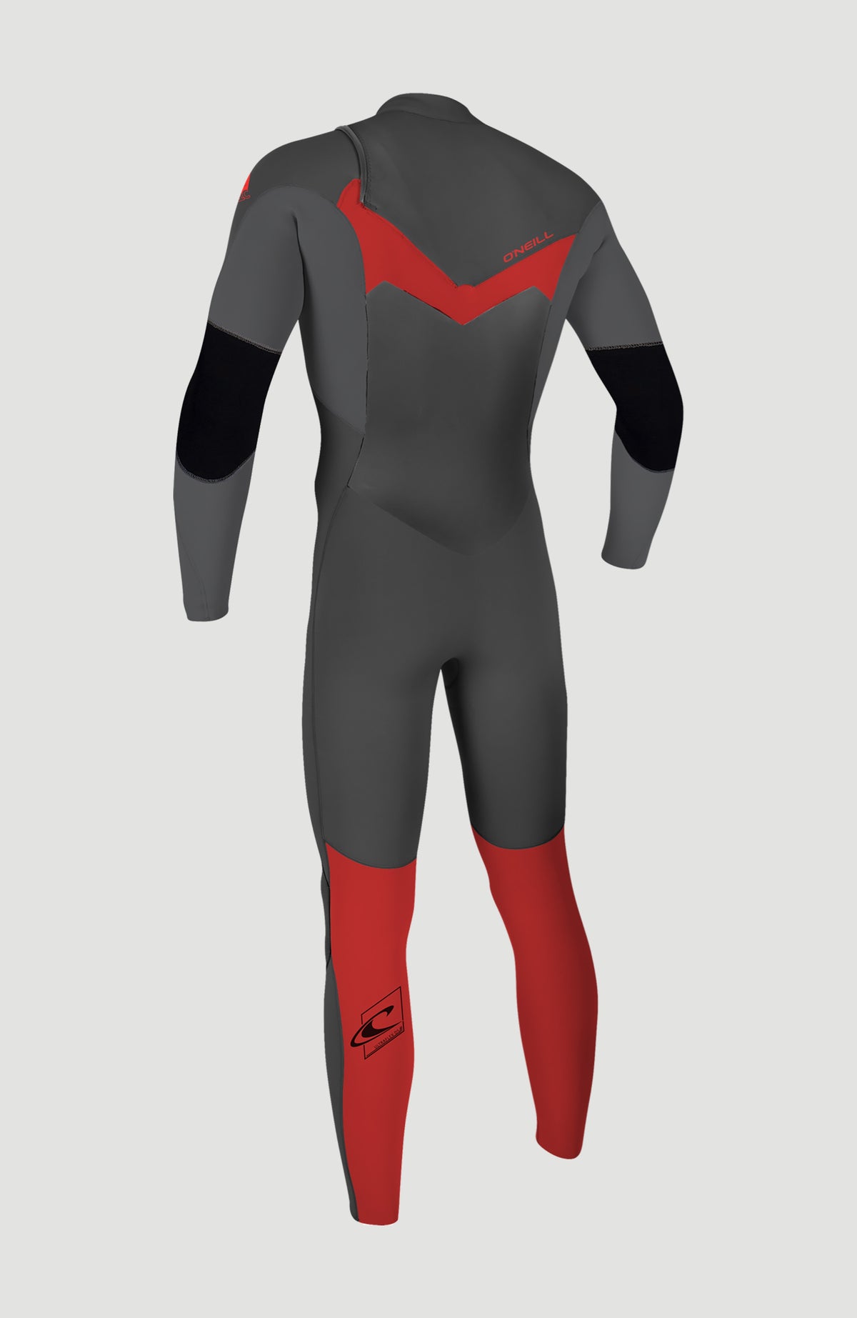 Epic 5/4mm Chest Zip Full Wetsuit | GRAPHITE/SMOKE/RED