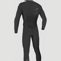 Epic 6/5/4mm Chest Zip Full Wetsuit with Hood | BLACK/BLACK