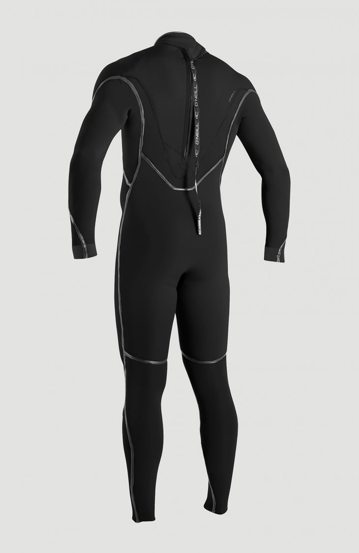 Psycho One 3/2 Back Zip Full | BLACK/BLACK