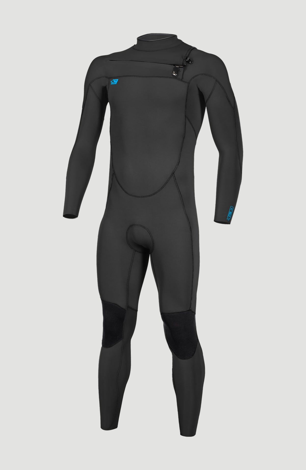 Ninja 5/4mm Chest Zip Full Wetsuit | A05 BLK/BLK/BLK