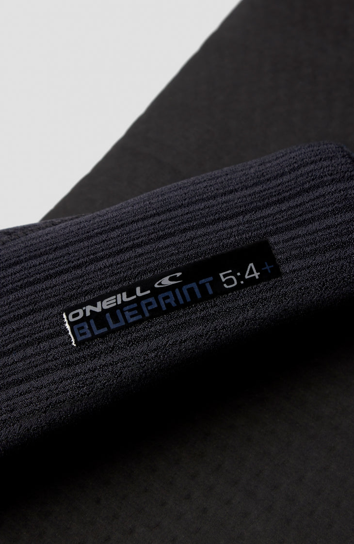 Blueprint Windfreak 5/4+ Chest Zip Full | BLACK/BLACK