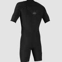 Hyperfreak 2mm Chest Zip Shortsleeve Spring Wetsuit | BLACK/BLACK