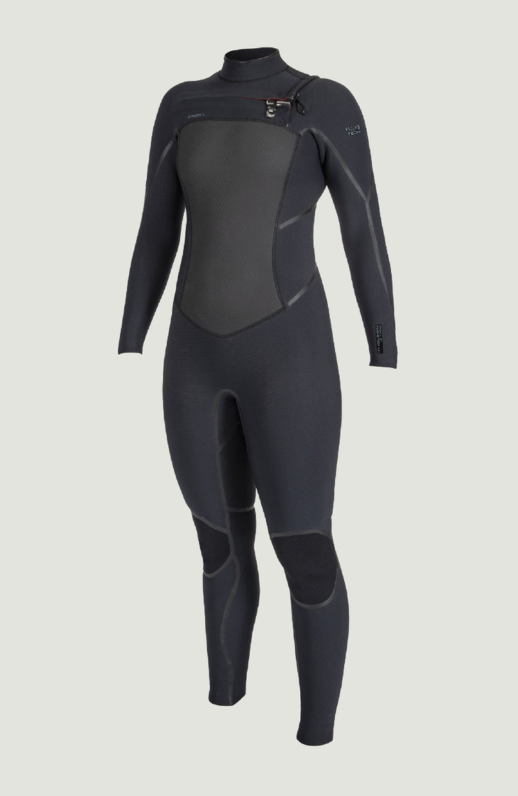WMS PSYCHO TECH 4/3+ CHEST ZIP FULL | BLACK/BLACK