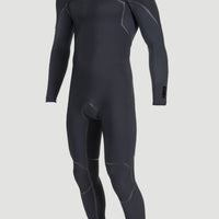 Hyperfreak Fire 4/3+mm Chest Zip Full Wetsuit | BLACK/BLACK