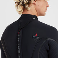 Hyperfreak Fire 4/3+mm Back Zip Full Wetsuit | BLACK/BLACK