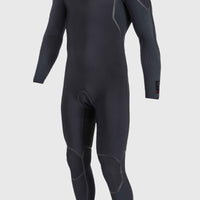 Hyperfreak Fire 4/3+mm Back Zip Full Wetsuit | BLACK/BLACK