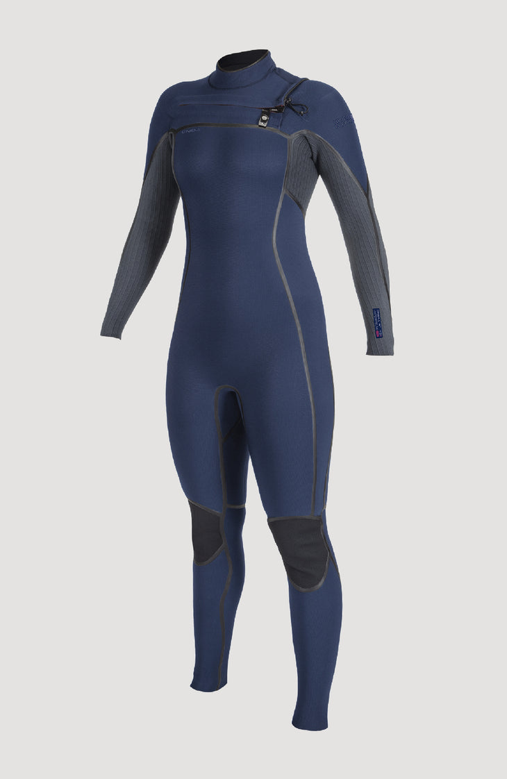 Hyperfreak Fire 4/3mm Chest Zip Full Wetsuit | NAVY/SHADE
