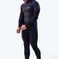 Psycho Tech 5/4mm Chest Zip Full Wetsuit | BLACK/NAVY
