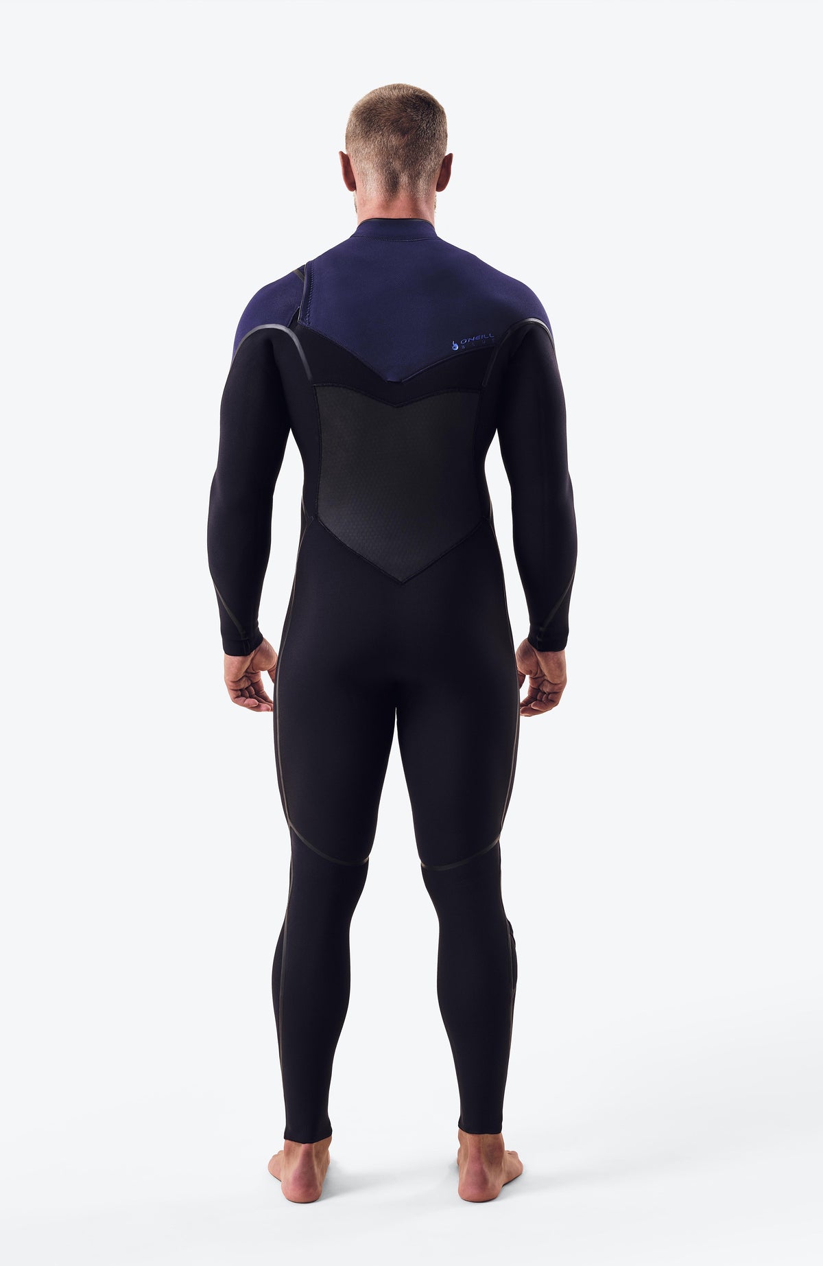 Psycho Tech 5/4mm Chest Zip Full Wetsuit | BLACK/NAVY