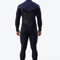 Psycho Tech 5/4mm Chest Zip Full Wetsuit | BLACK/NAVY