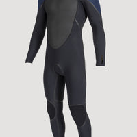 Psycho Tech 5/4mm Chest Zip Full Wetsuit | BLACK/NAVY