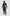 Psycho Tech 6/4mm Chest Zip Full Wetsuit mit Haube | BLACK/BLACK
