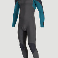 Hyperfreak Fire 5/4+mm Chest Zip Full Wetsuit | MIDNIGHT OIL/BLACK/TIDE POOL